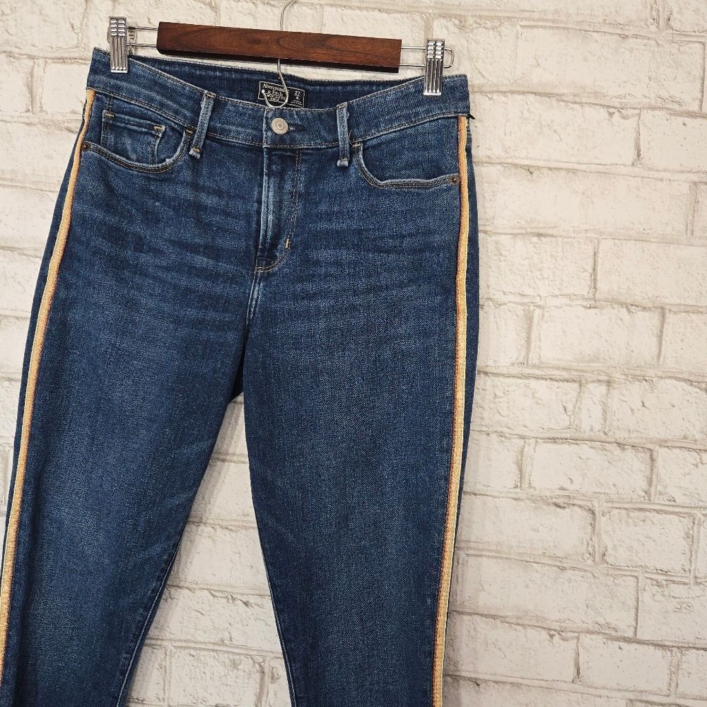 Abercrombie & Fitch Harper low rise ankle jeans - Picture 14 of 16